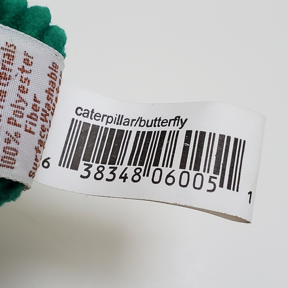 Toy Puppet Caterpillar/Butterfly Retired Vintage Reversible By Folkmanis - Picture 15 of 16